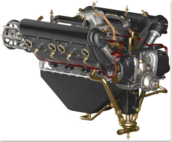 the hispano suiza engine