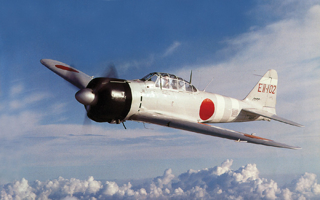 Mitsubishi A6M Zero ile ilgili görsel sonucu